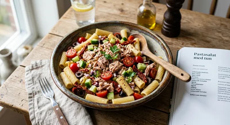 Pastasalat med tun