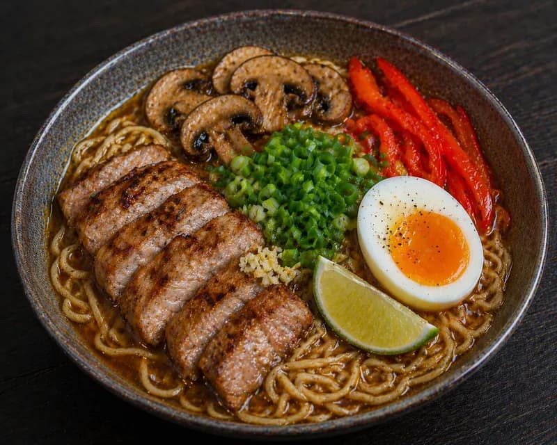 Ramen med koteletter