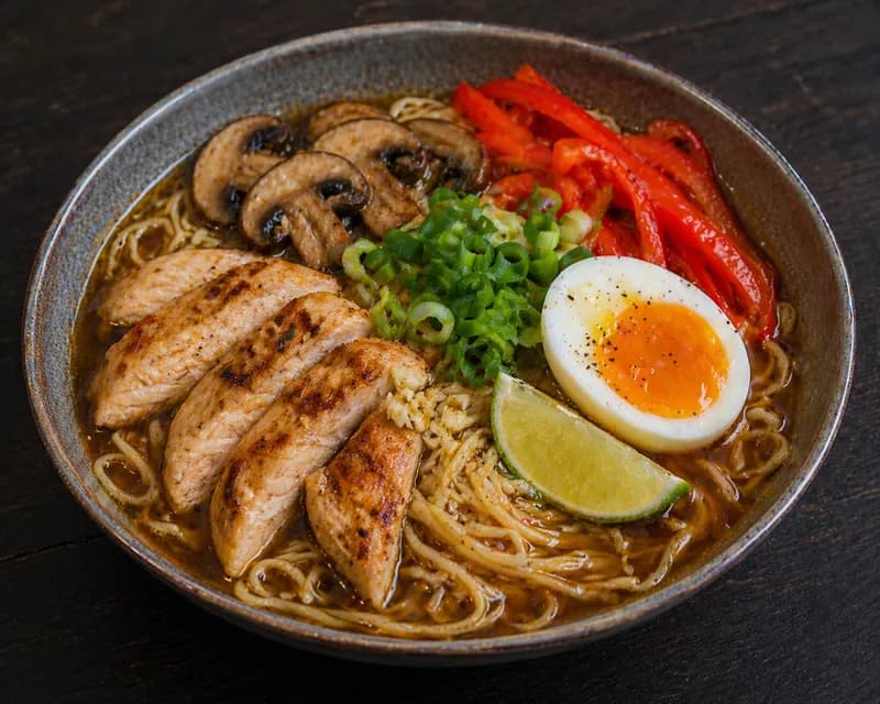 Ramen med kylling