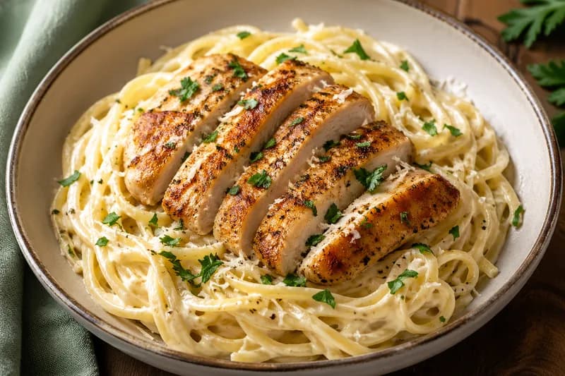 Pasta alfredo