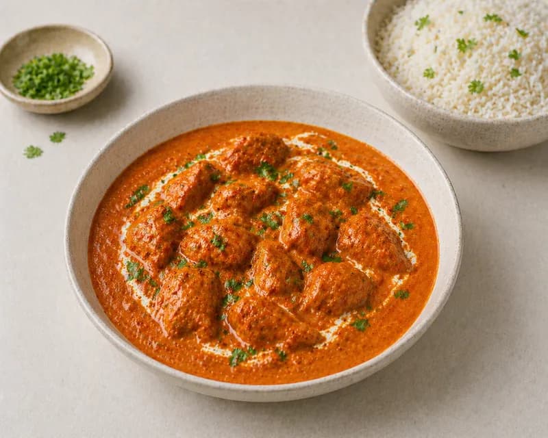 Tikka masala med kylling