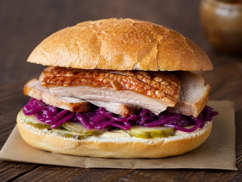 Flæskestegssandwich