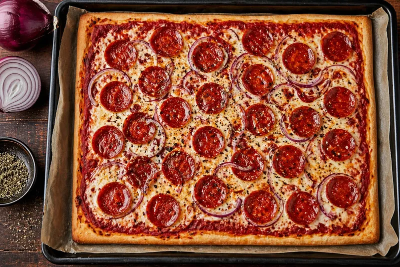 Pepperoni pizza
